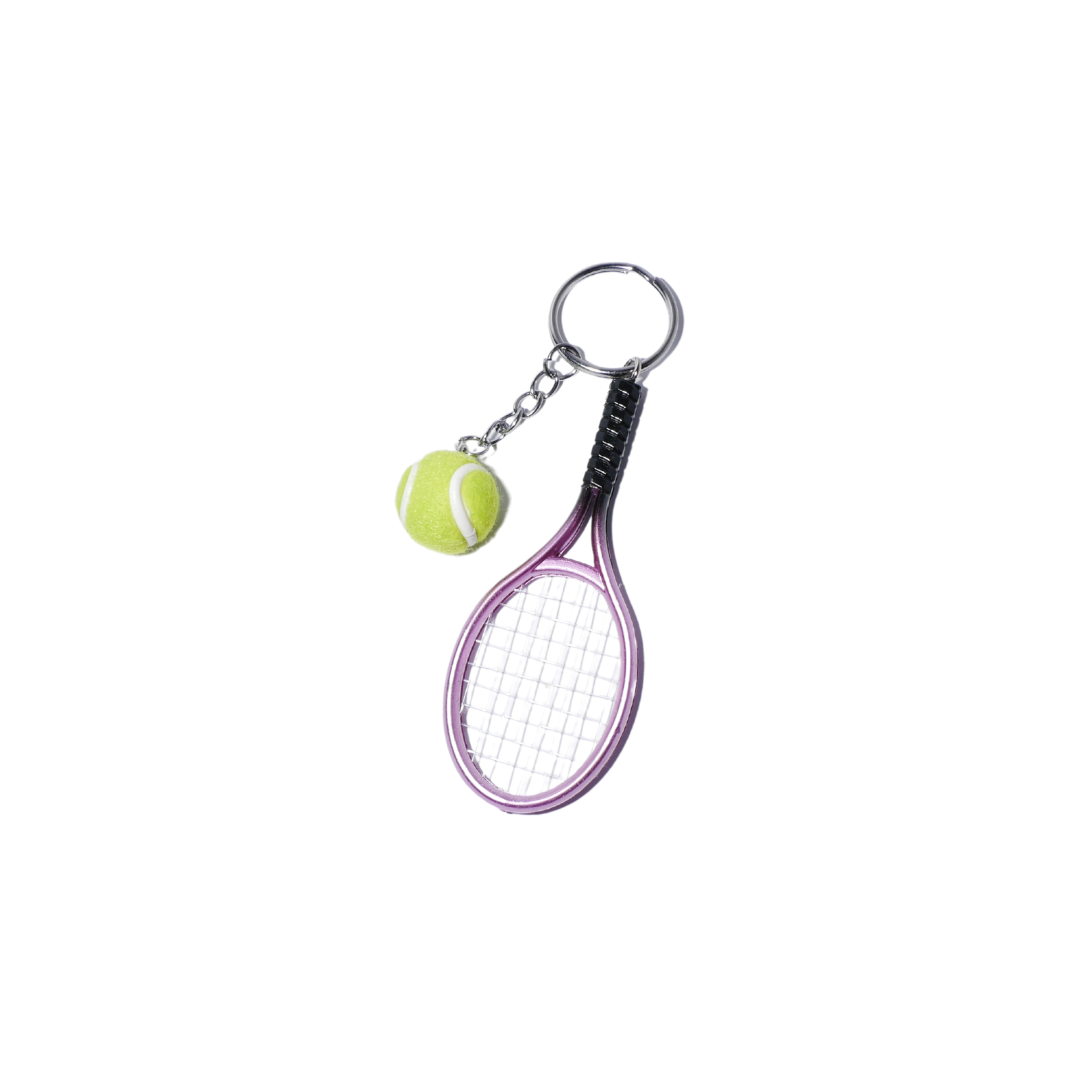 Court Core Tennis Keychain Bag Charm