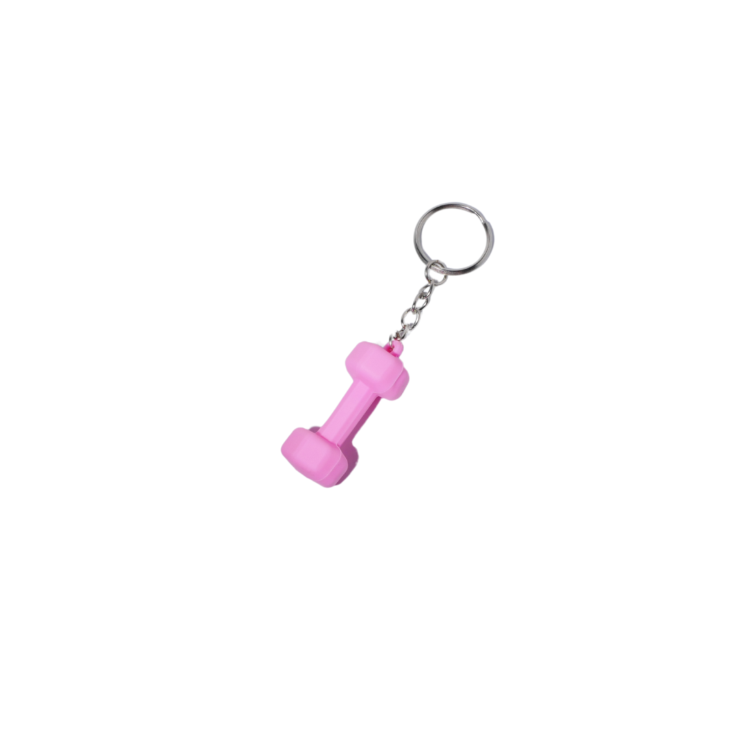 Dumbbell Keychain Bag Charm