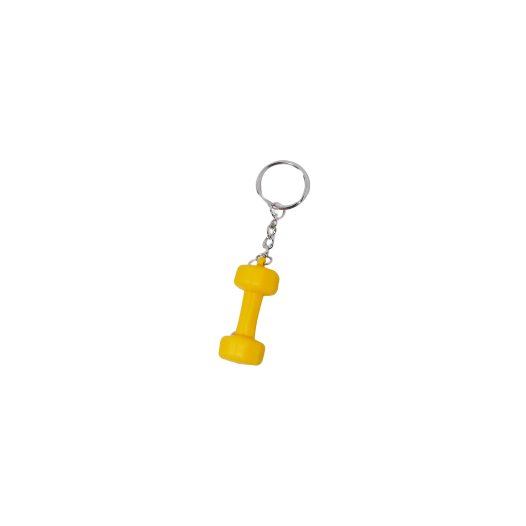 Dumbbell Keychain Bag Charm