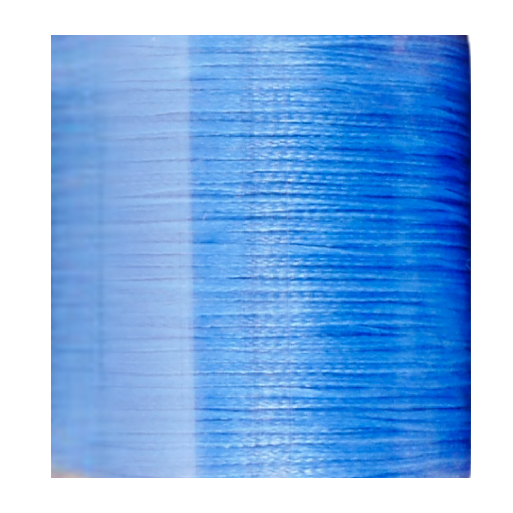 Blue Series Flat Wax Polyester Cords 0.6mm, 110m Per Roll