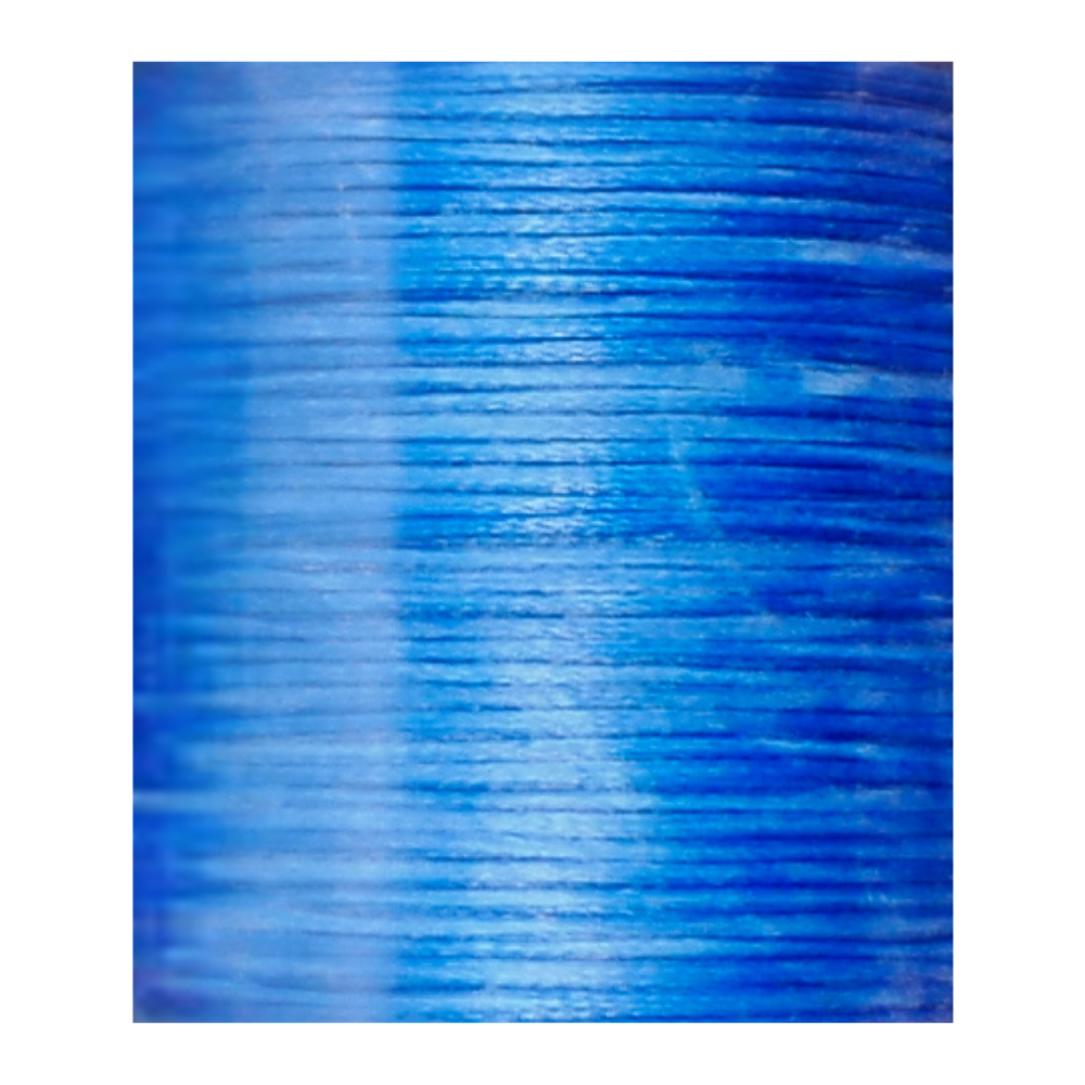 Blue Series Flat Wax Polyester Cords 0.6mm, 110m Per Roll