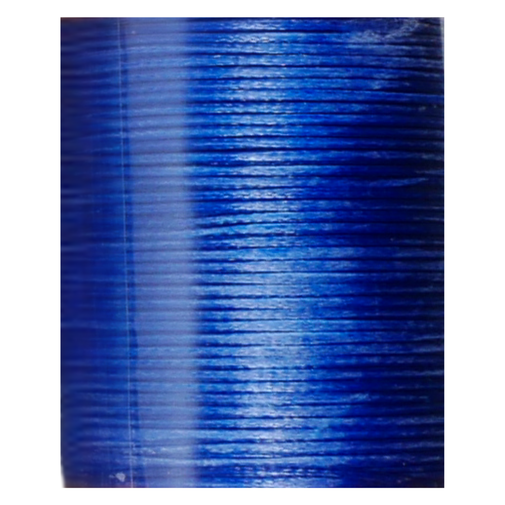 Blue Series Flat Wax Polyester Cords 0.6mm, 110m Per Roll