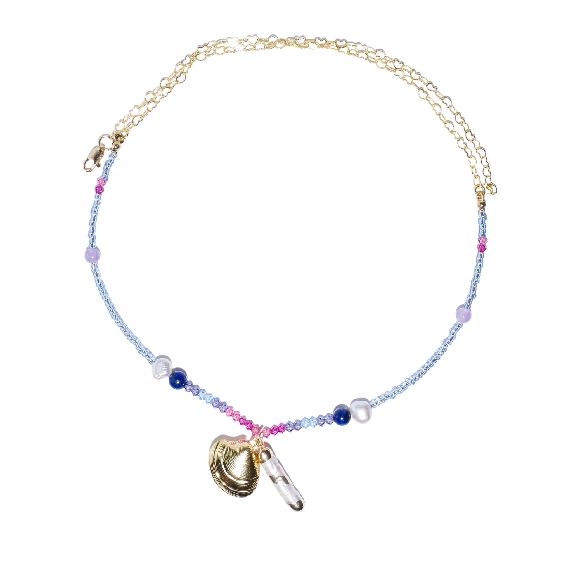 Ocean Hotline Handmade Beads Necklace