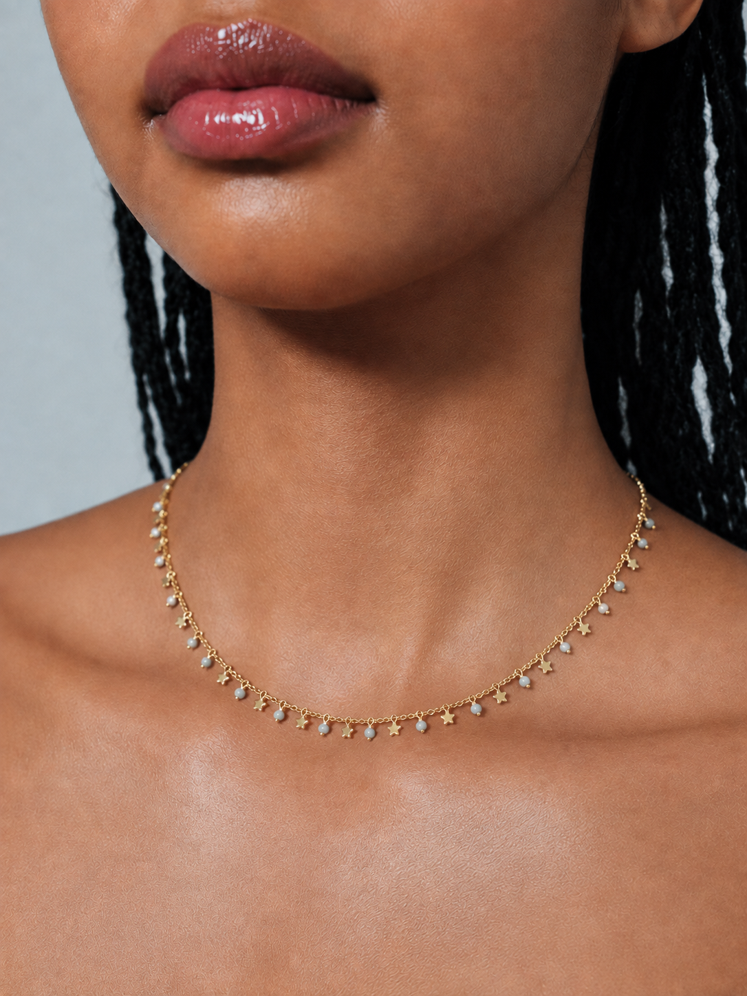 The Elara Chain Necklace - 18K Gold-plated