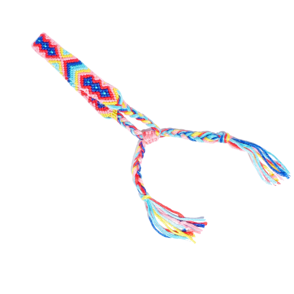 Kaleidoscope Knots Macrame Bracelets