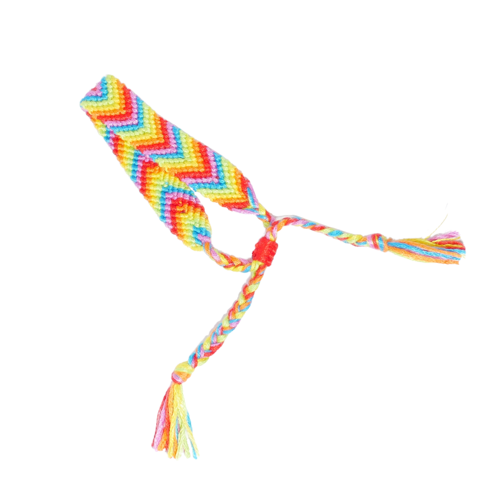 Kaleidoscope Knots Macrame Bracelets