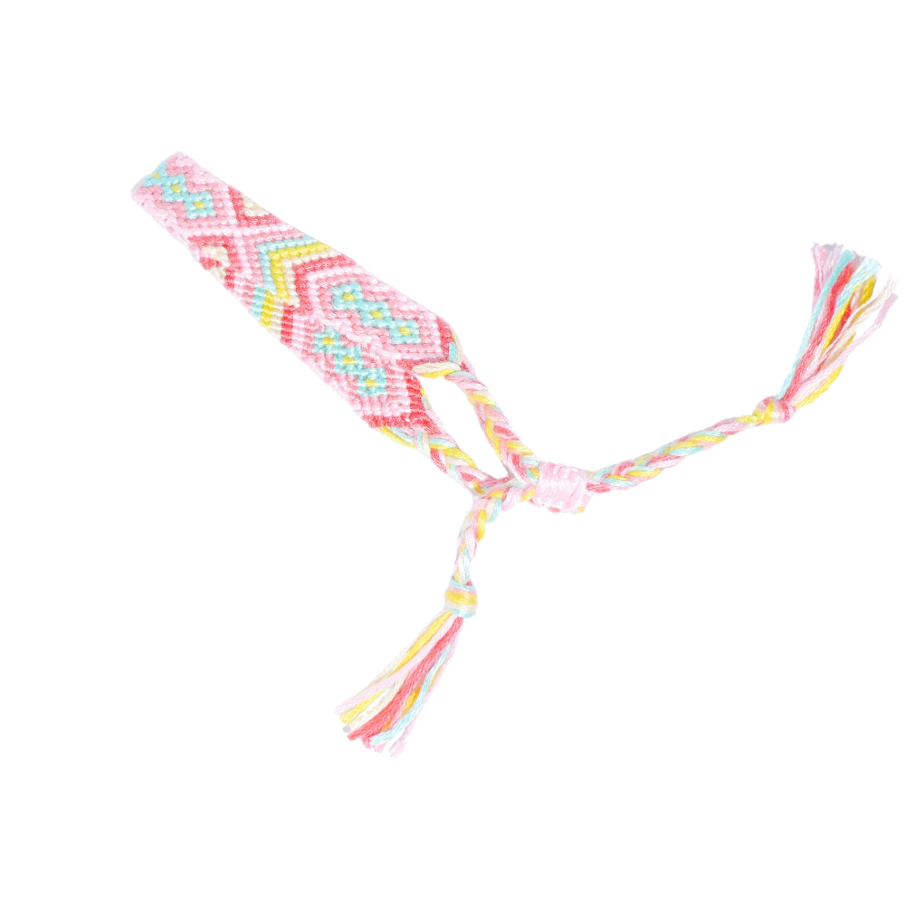 Kaleidoscope Knots Macrame Bracelets
