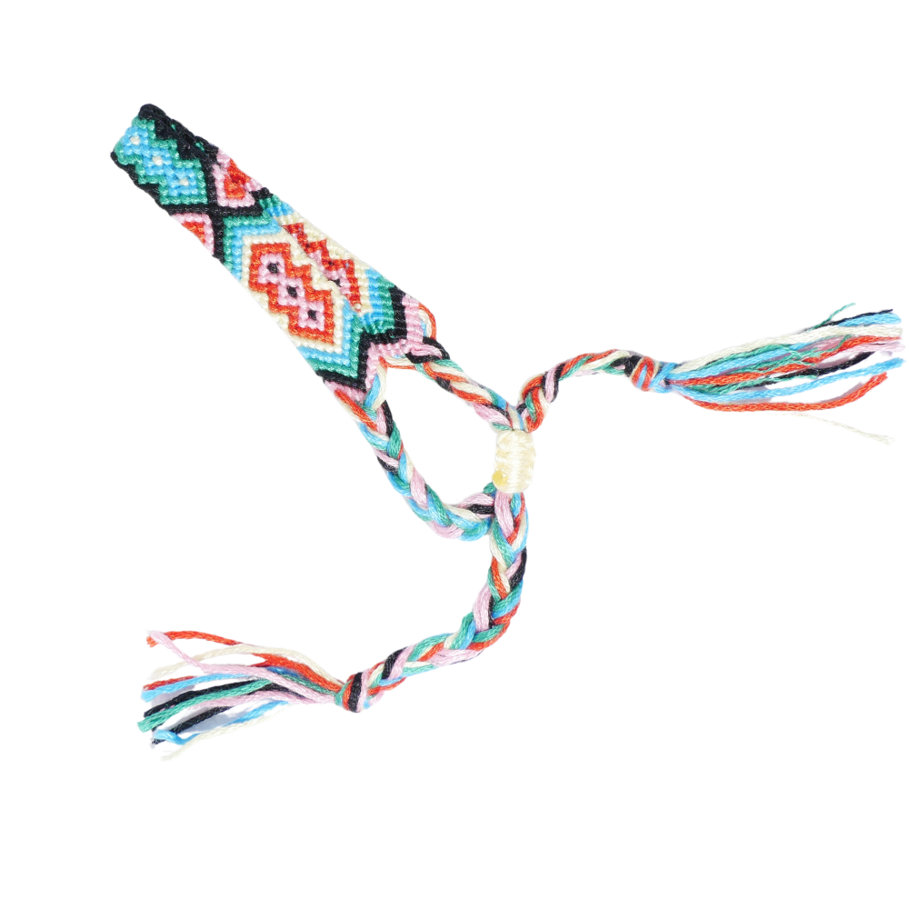 Kaleidoscope Knots Macrame Bracelets
