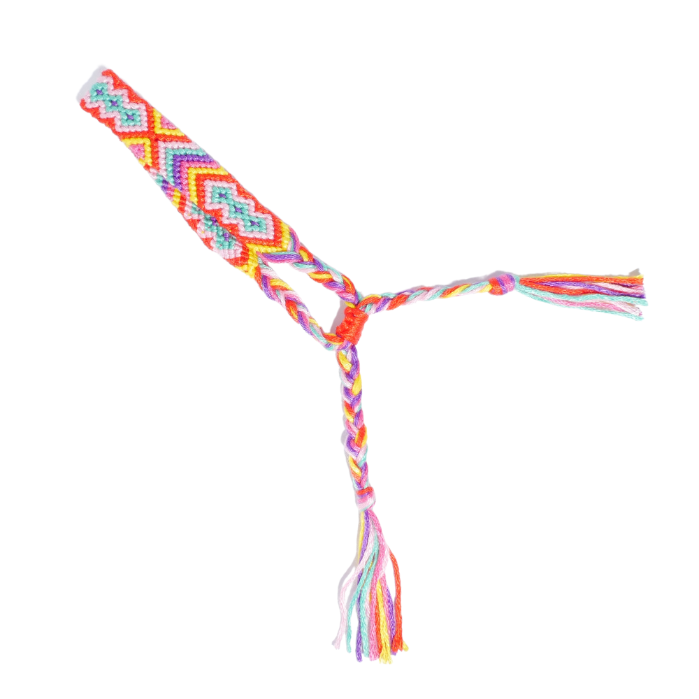 Kaleidoscope Knots Macrame Bracelets