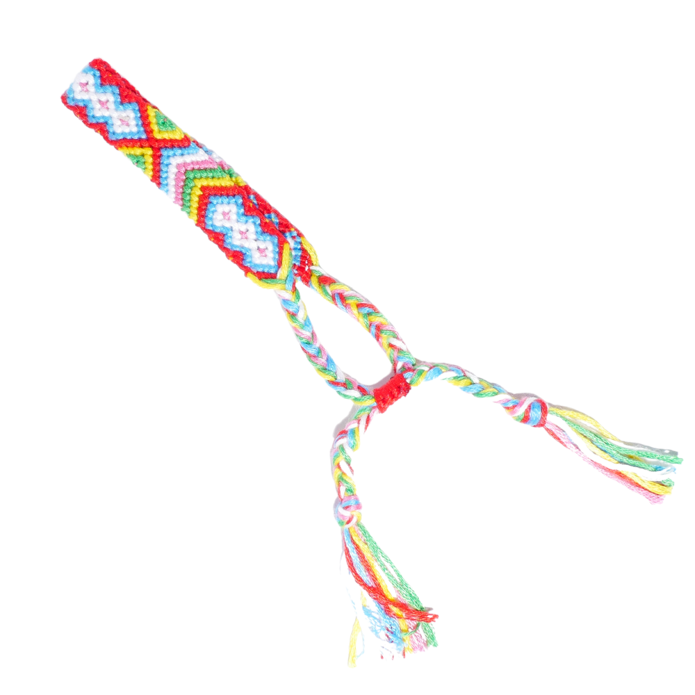 Kaleidoscope Knots Macrame Bracelets