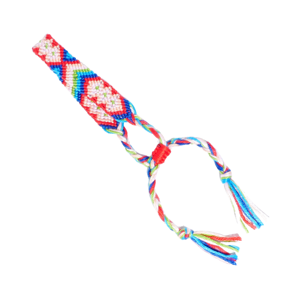 Kaleidoscope Knots Macrame Bracelets