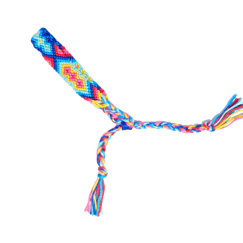 Kaleidoscope Knots Macrame Bracelets