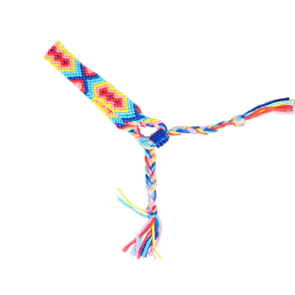 Kaleidoscope Knots Macrame Bracelets
