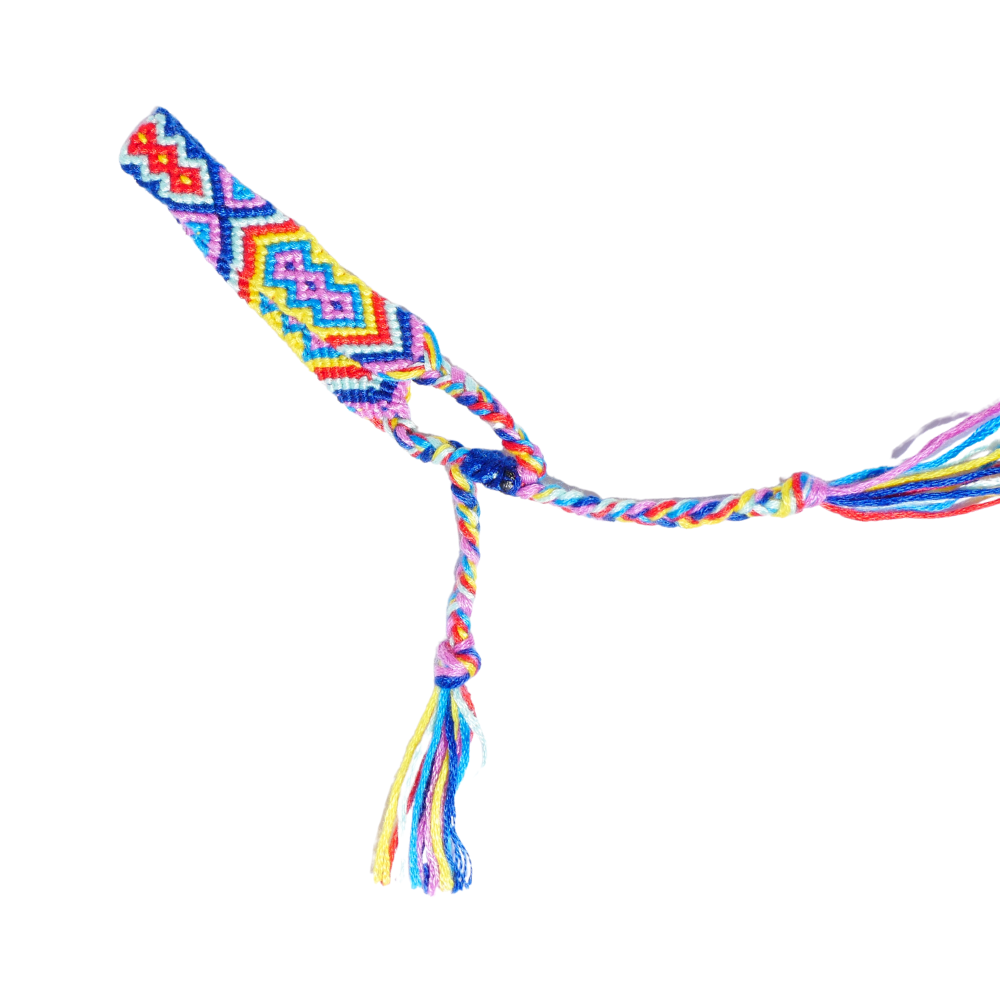 Kaleidoscope Knots Macrame Bracelets