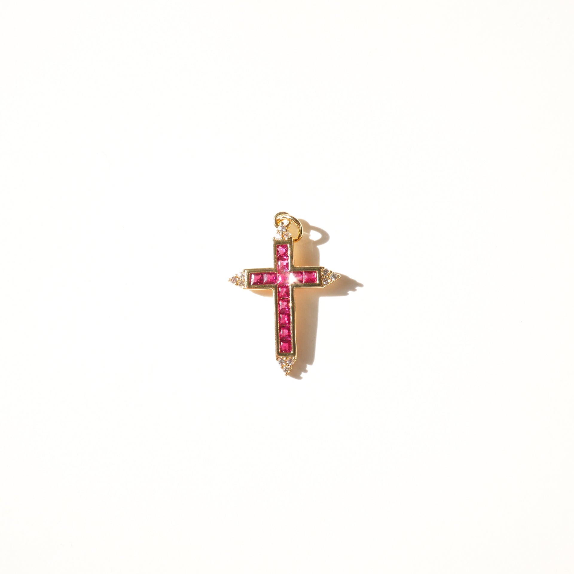 Liv Ruby Cross Charm