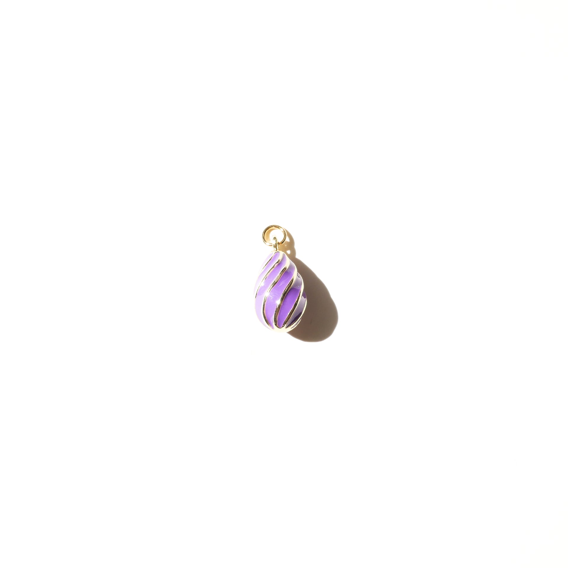 Lilac Swirl Delight Charm