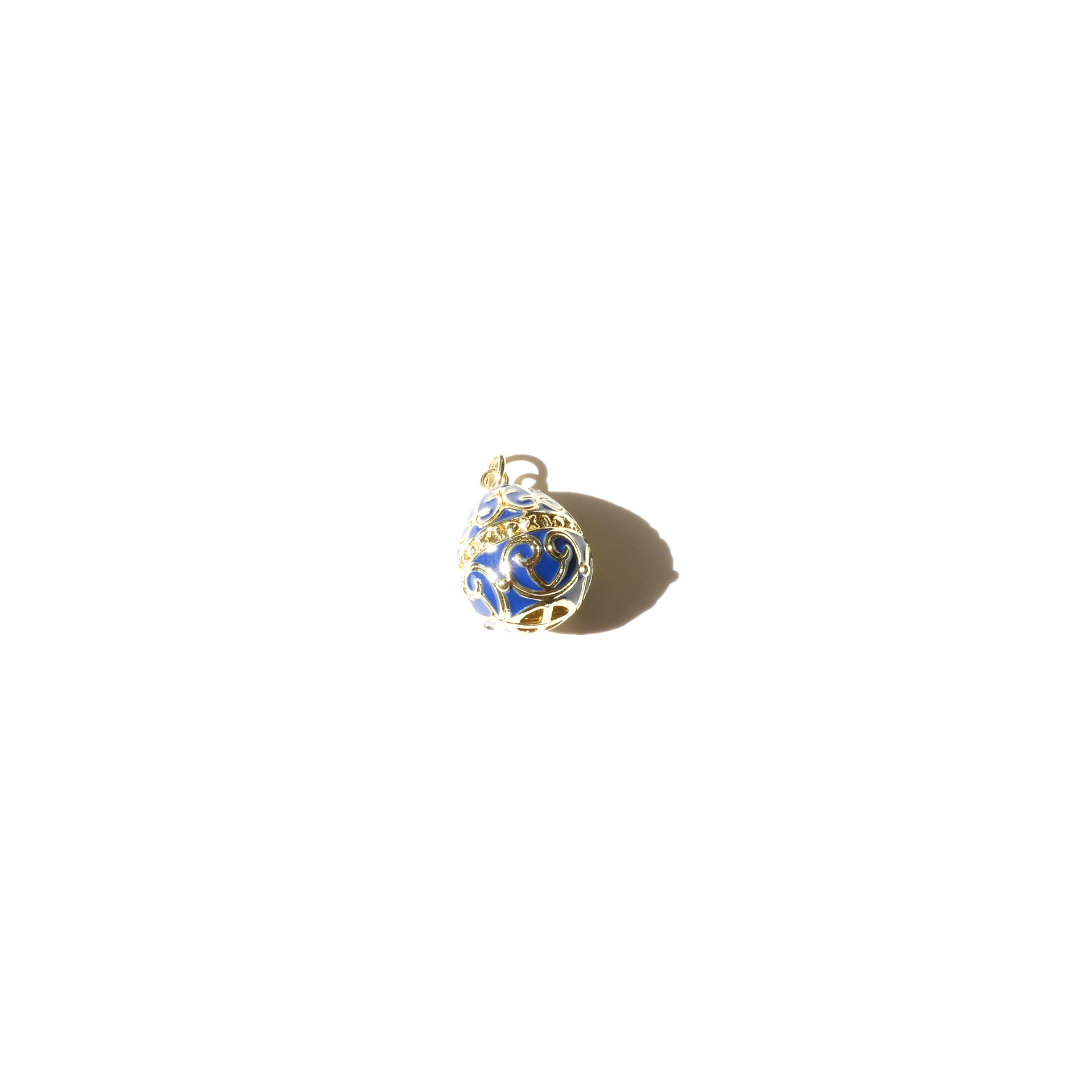 Royal Blue Egg Charm