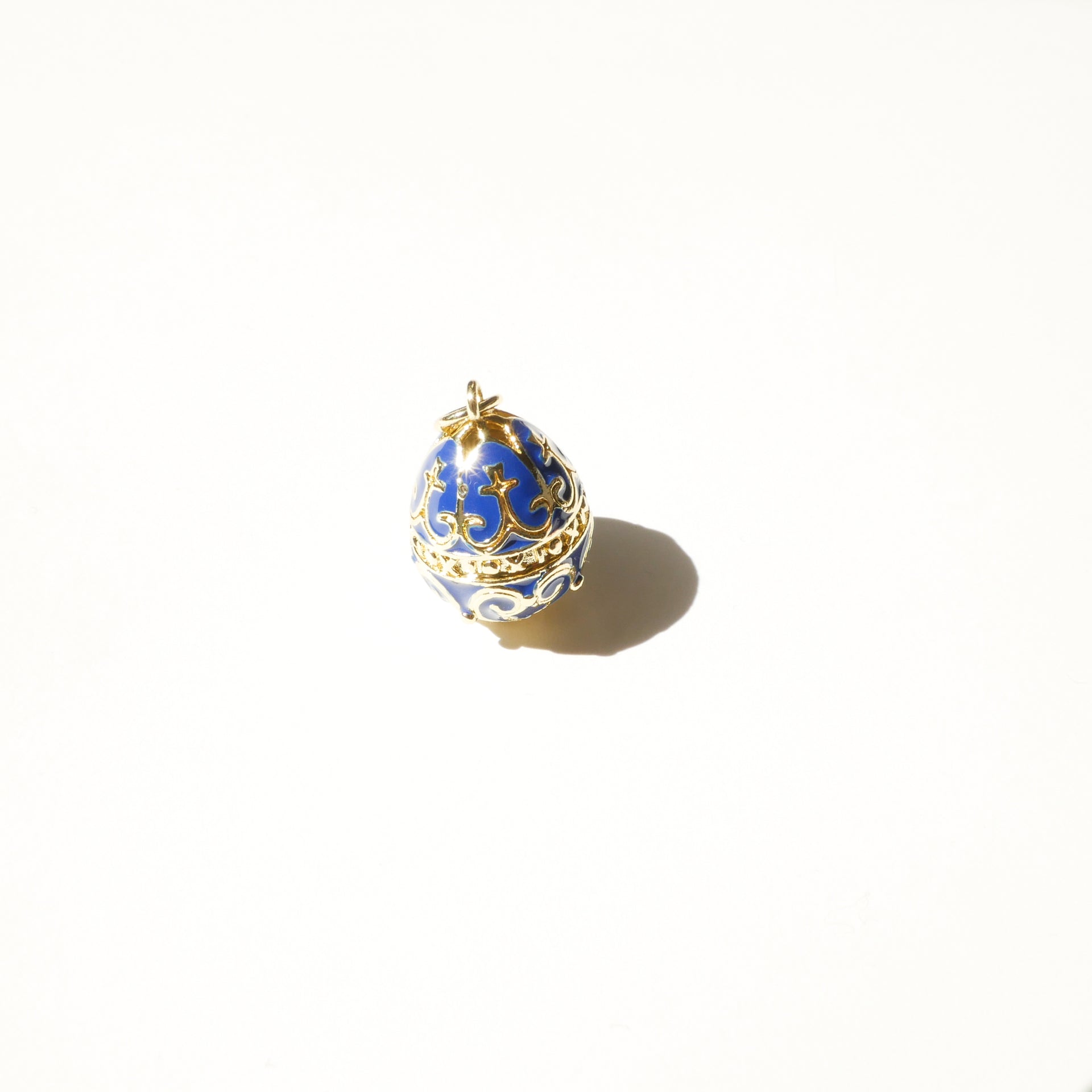 Royal Blue Egg Charm