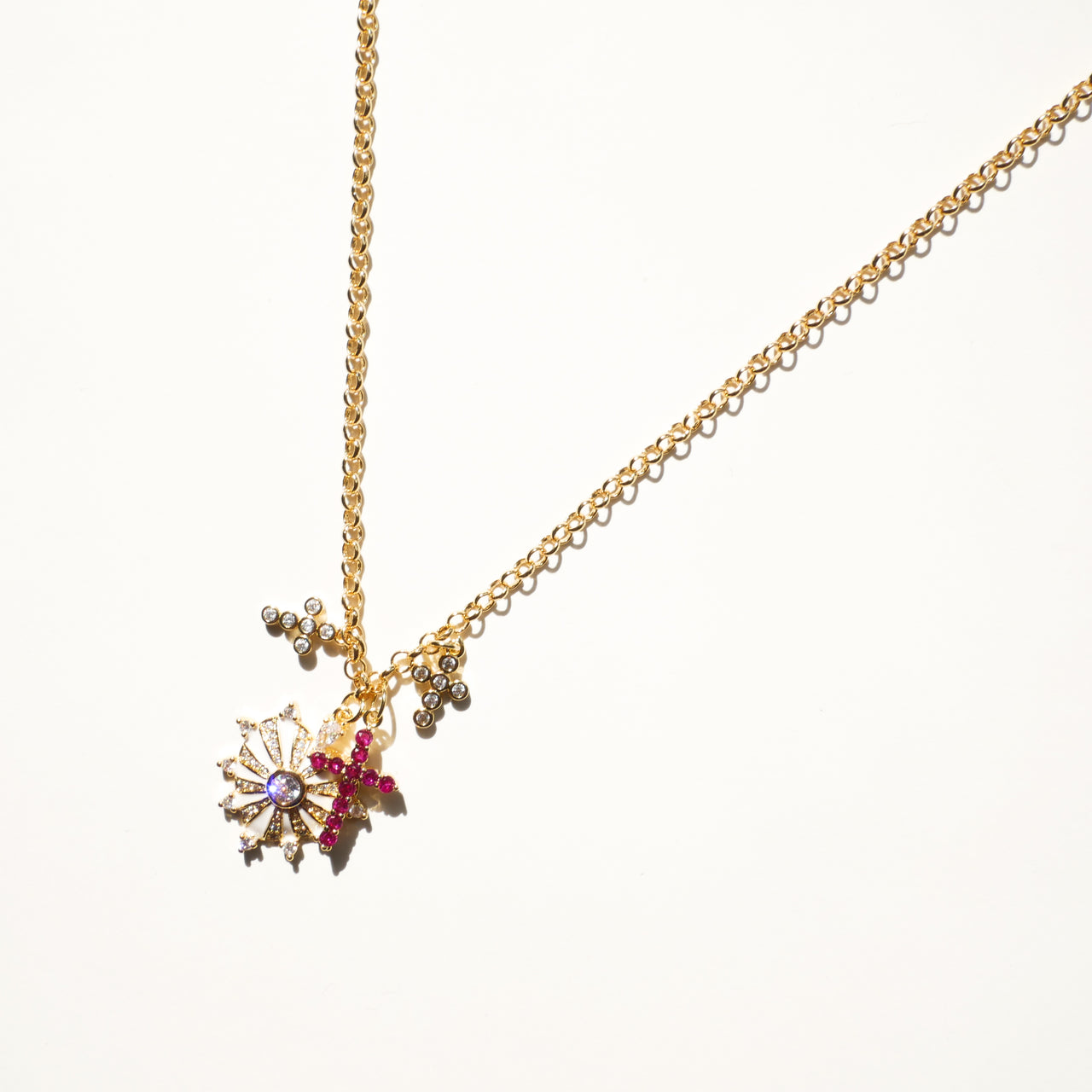 Gold-plated Thin Rolo Necklace Chain