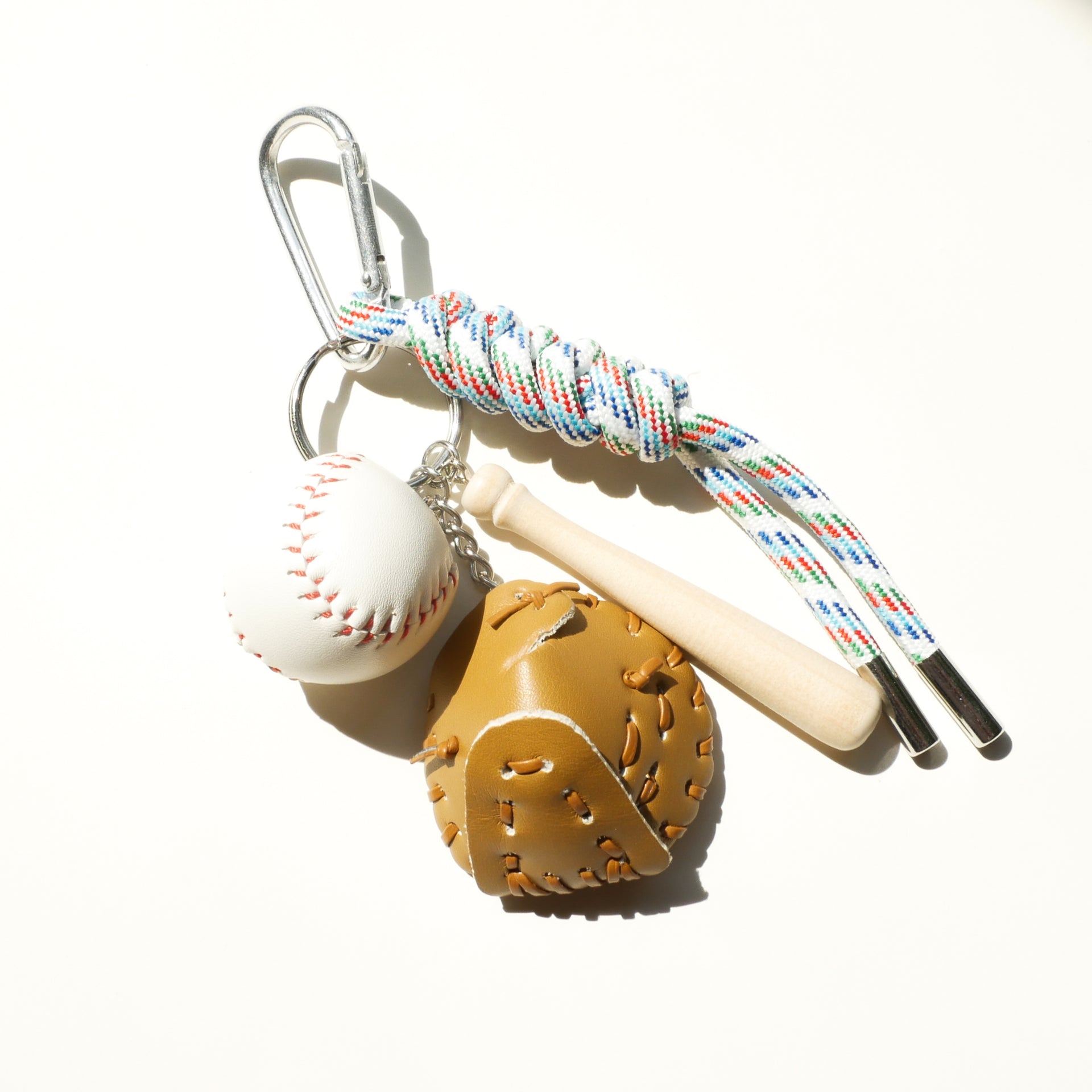 Home Run Baseball Bag Charm