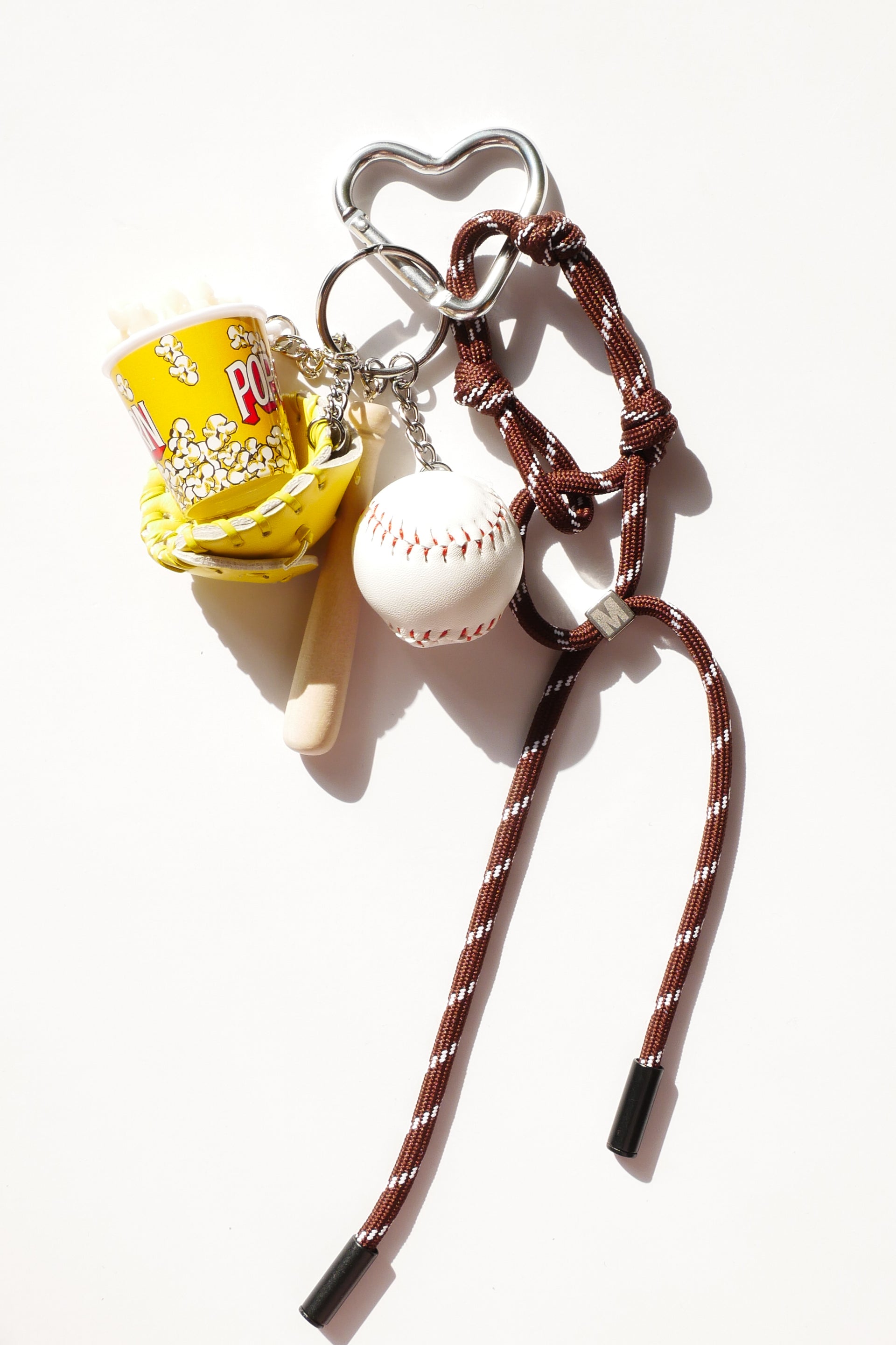 Home Run Baseball Bag Charm