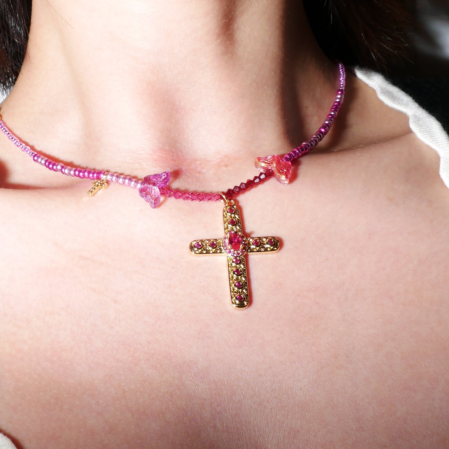 Pixie Prayers Handmade Beads Necklace