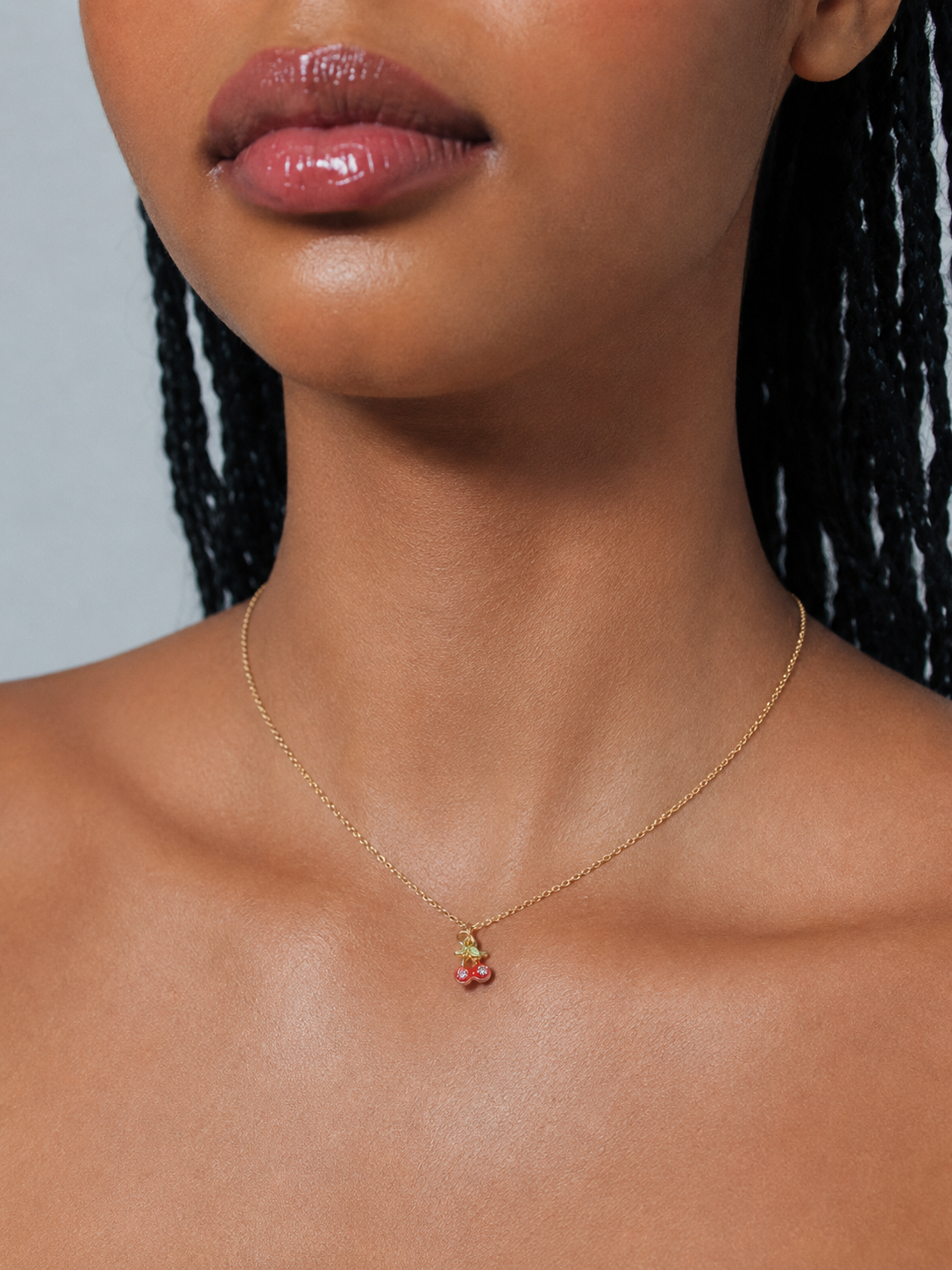 Rouge Duo Cherry Mini Charm