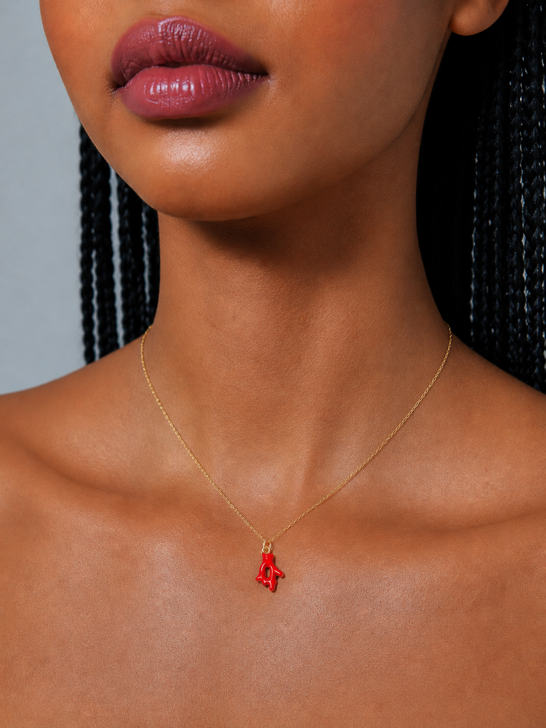 Lucky Coral Mini Charm