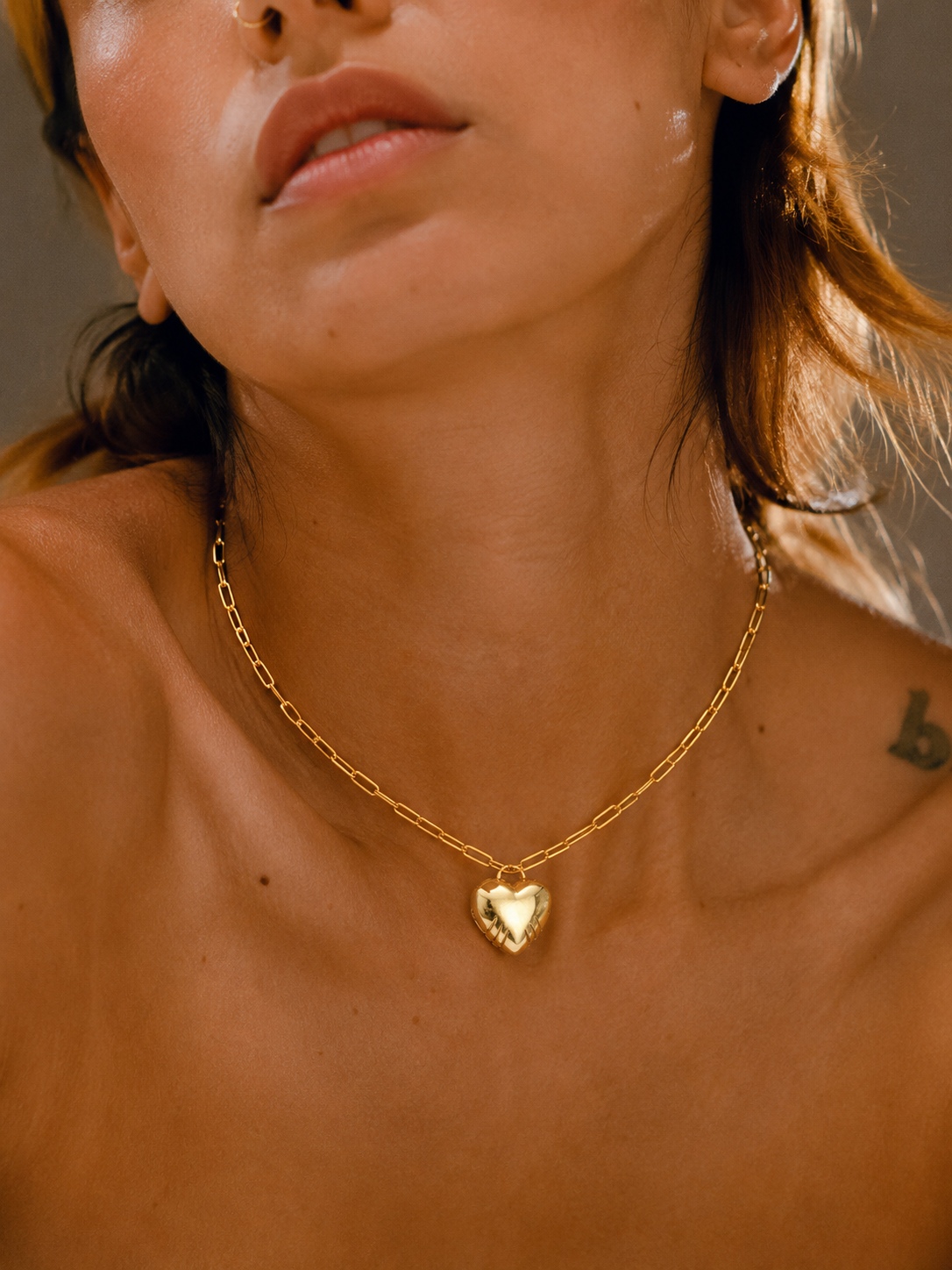 Love Puff Heart Charm